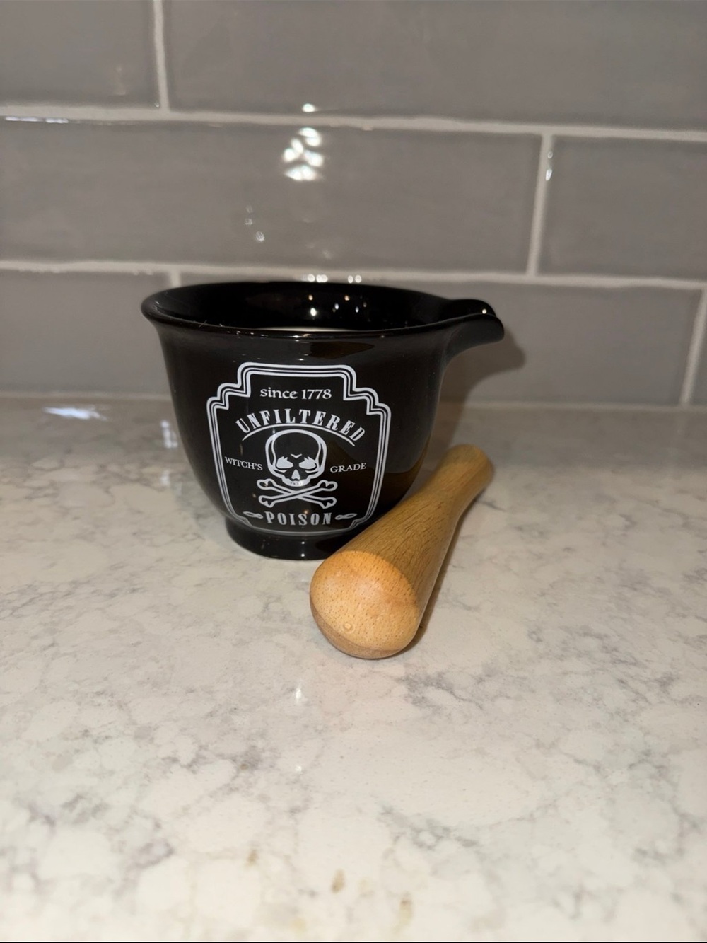 Unfiltered Witch's Poison Mortar and Pestle Set